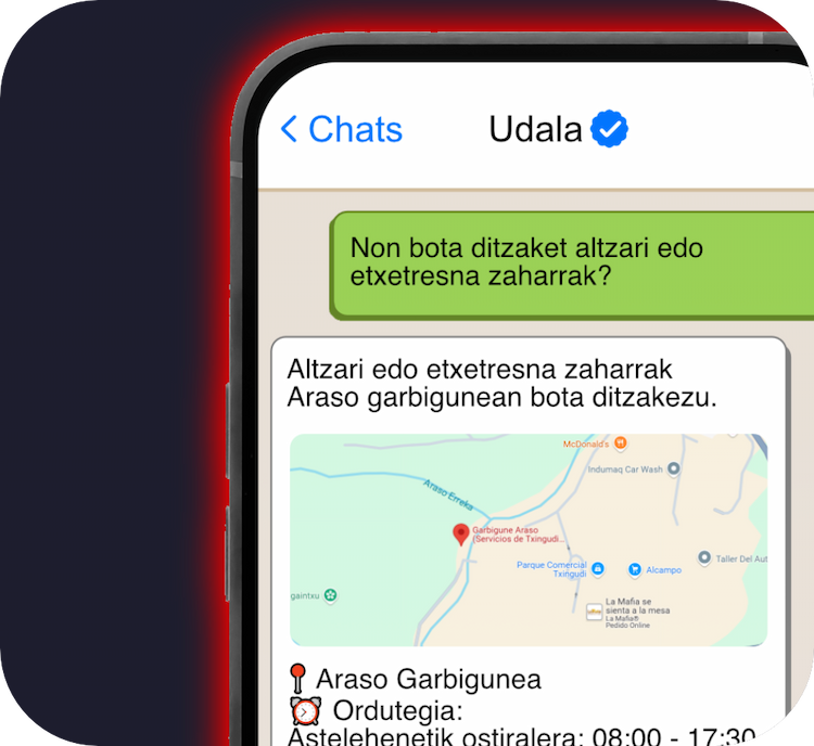 Funciones de localización y mapas