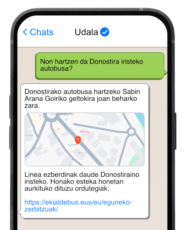Aplicación de chat municipal